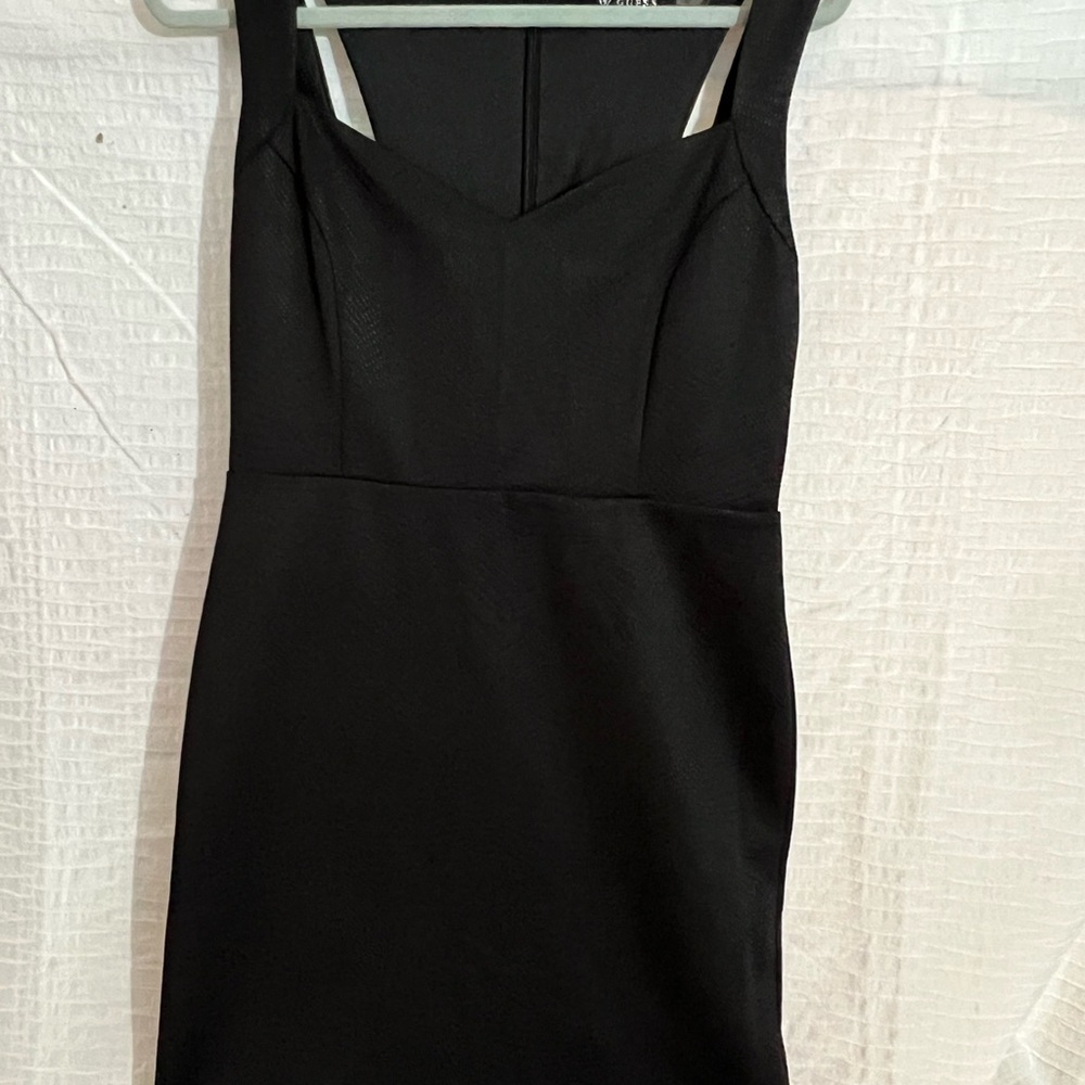 Guess Black Sleeveless Mini Dress Women Size 10 NWT Cocktail Party LBD
